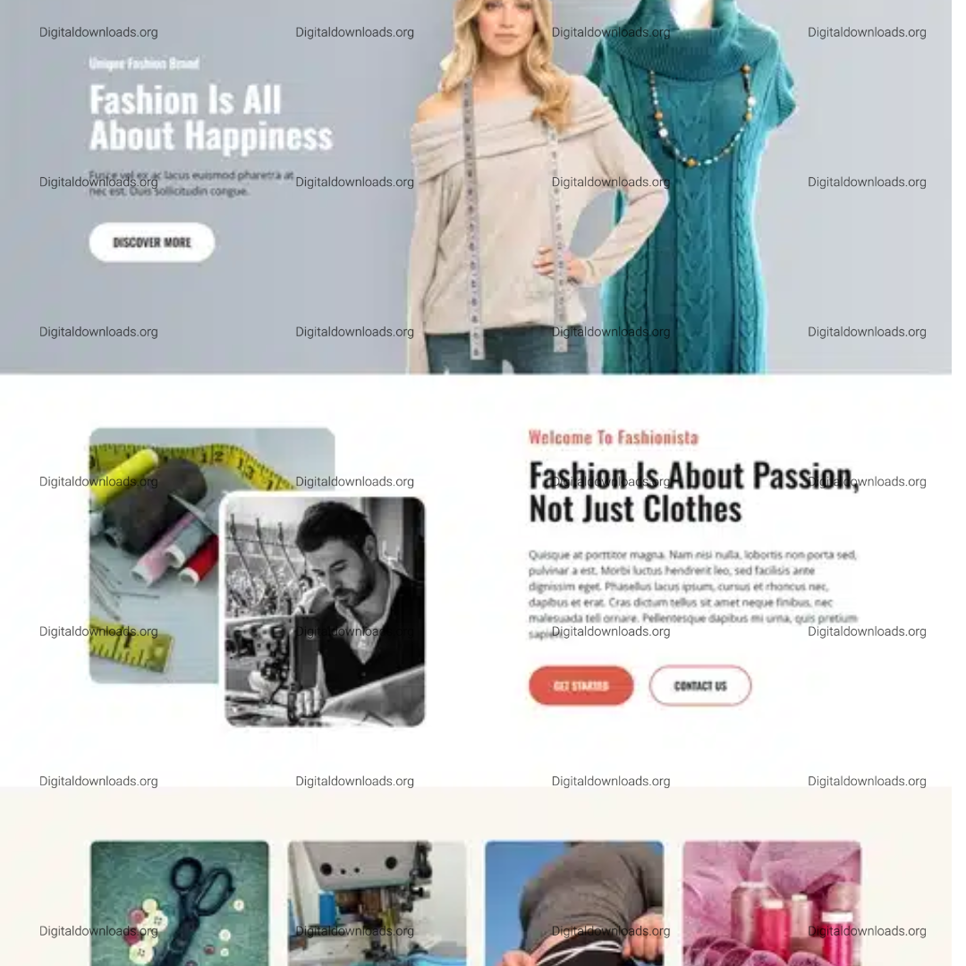 Fashionista FSE: Premium Fashion & Clothing WordPress Theme