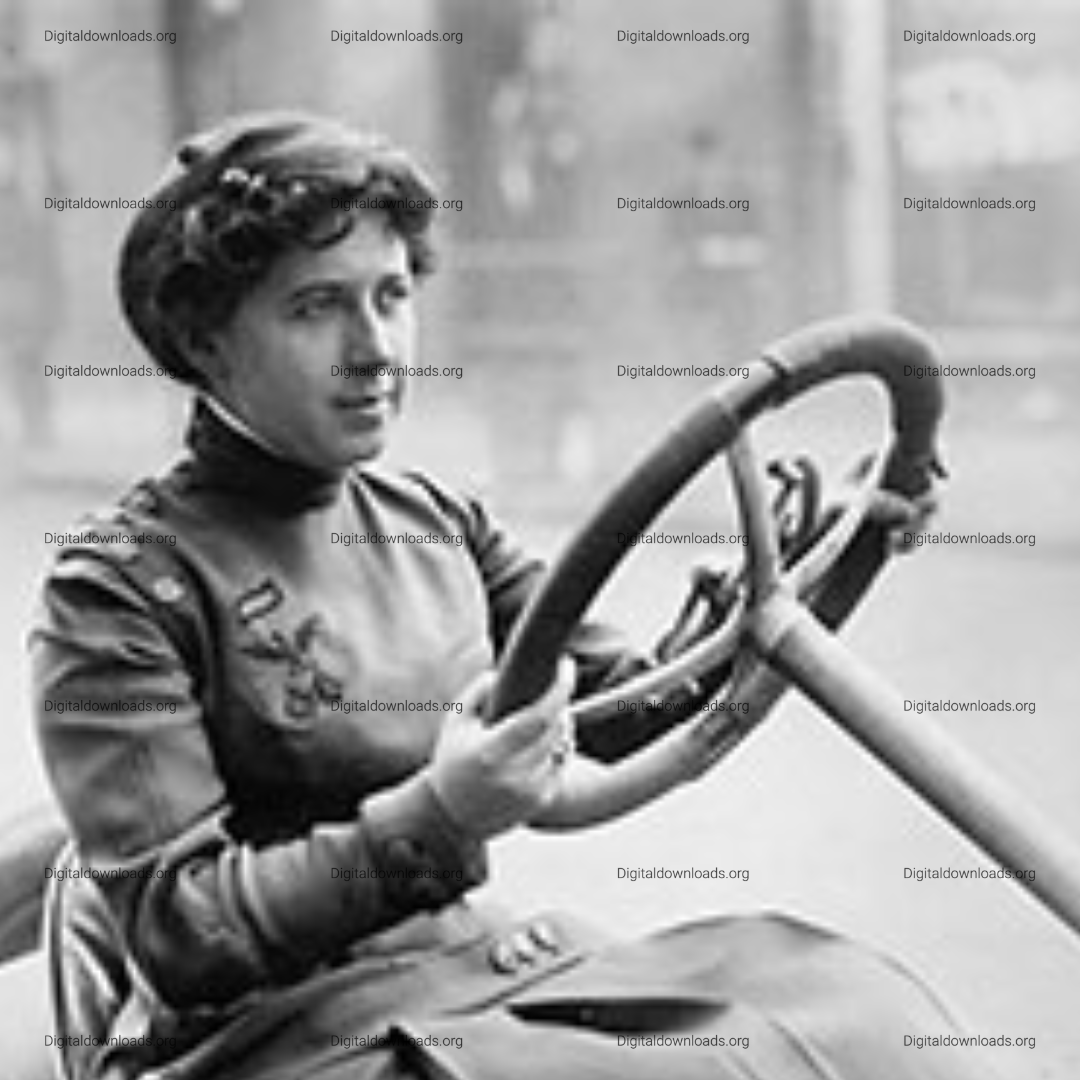 Joan Newton Cuneo – Pioneering American Race Car Driver, Early 20th Century