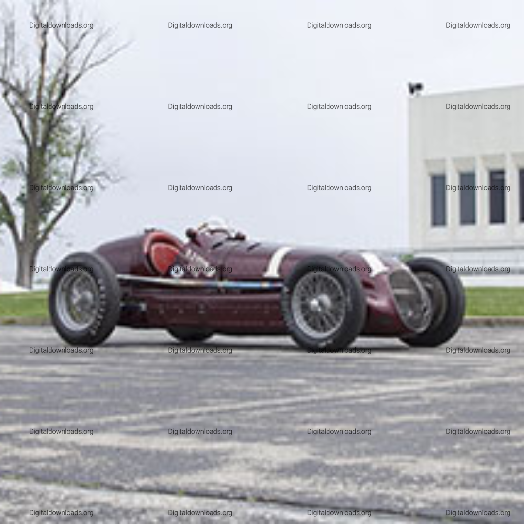 Boyle Special – 1938 Maserati 8.C.T.F., Indianapolis, Marion County, IN