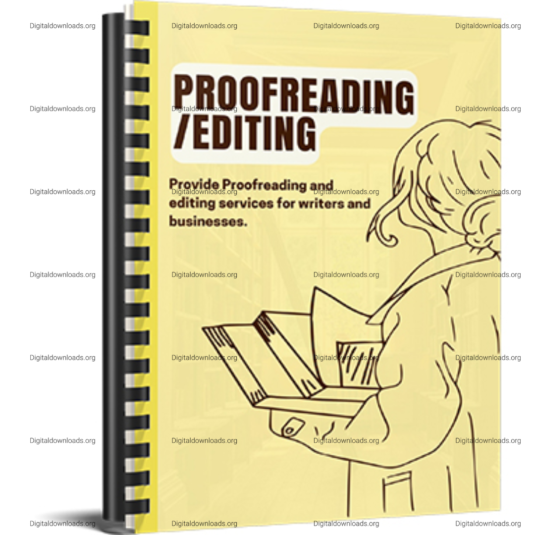 Professional Proofreading and Editing Services – Enhance Clarity and Precision
