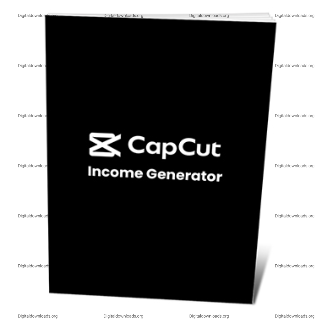 CapCut Income Generator – Monetize Your Video Editing Skills in 2025