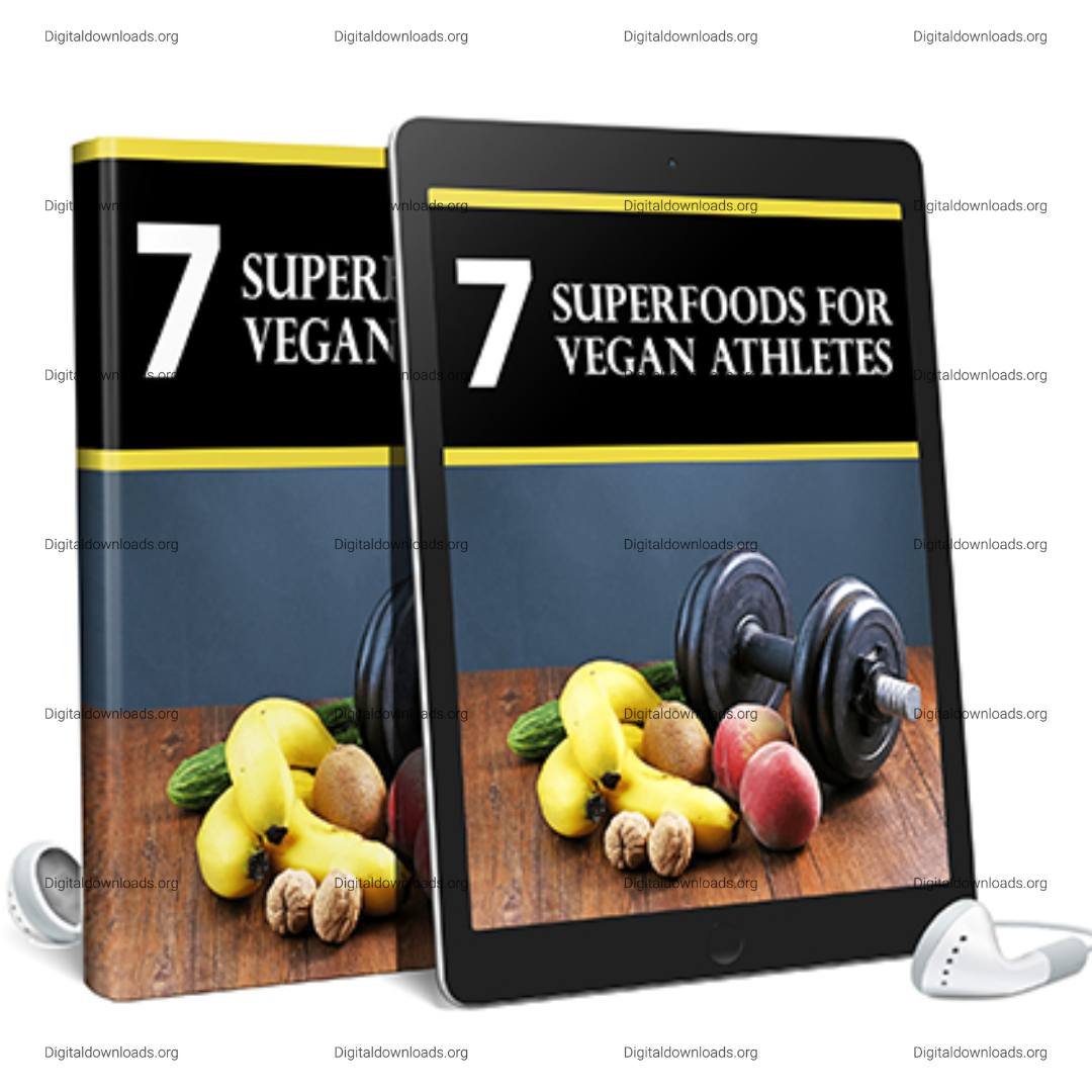 7 Super Foods For Vegan Athletes AudioBook and Ebook
