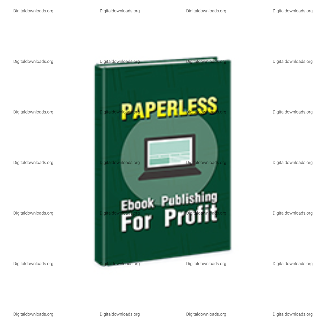 Paperless eBook Publishing for Profit