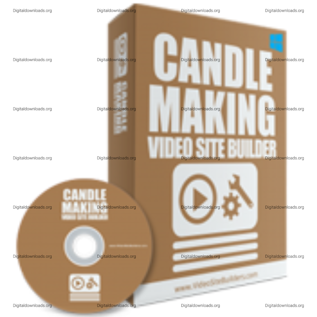Candle Making Video Site Builder