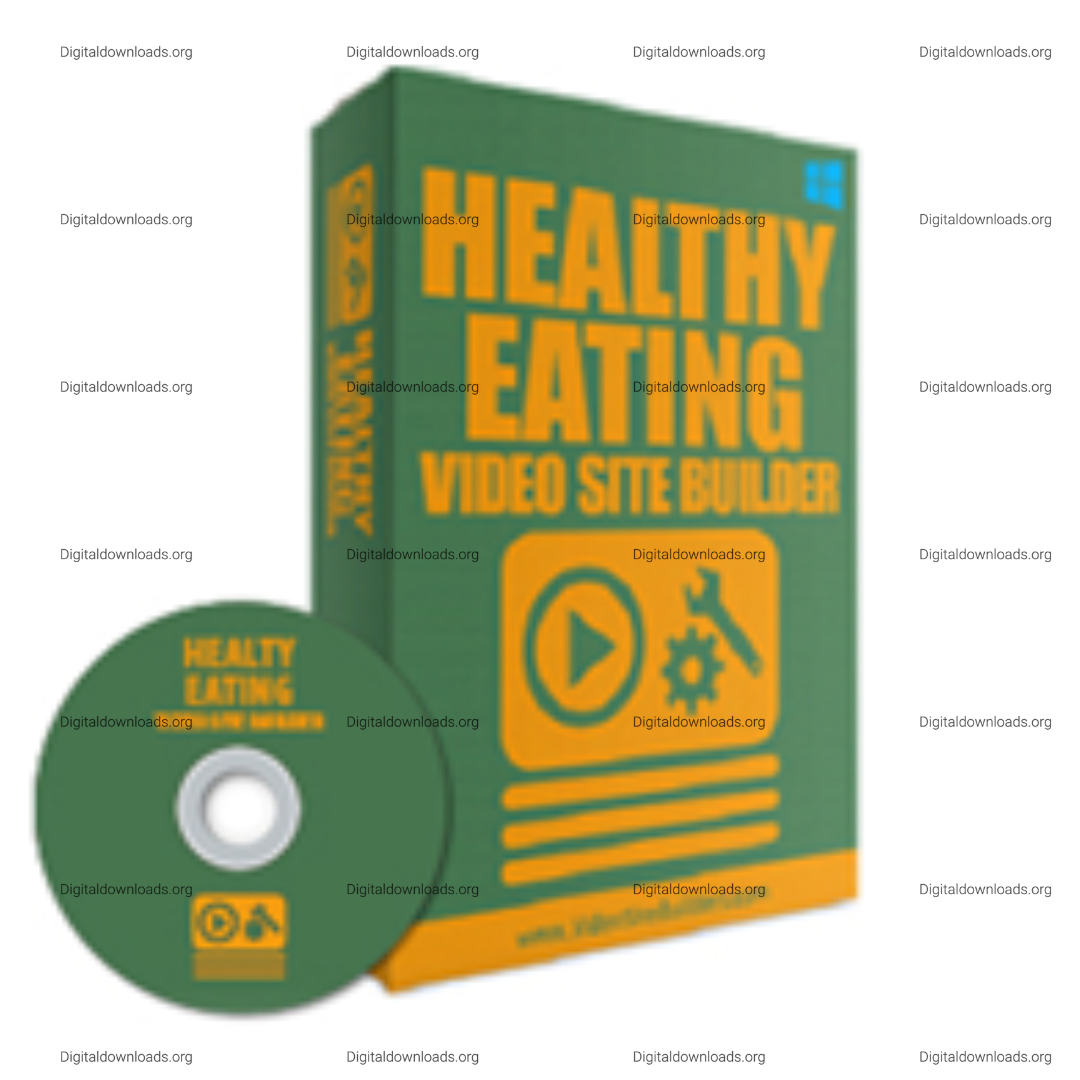 Healthy Eating Video Site Builder