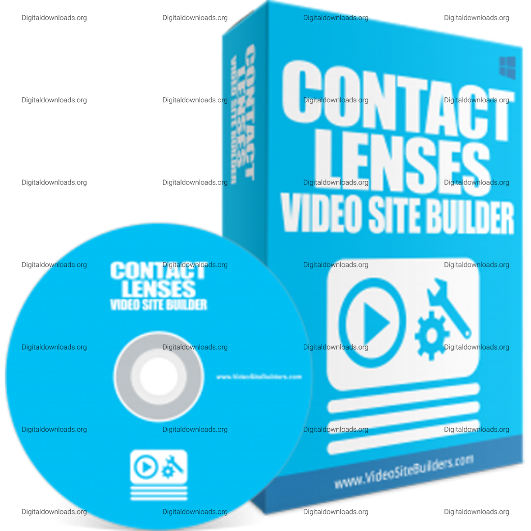 Contact Lenses Video Site Builder