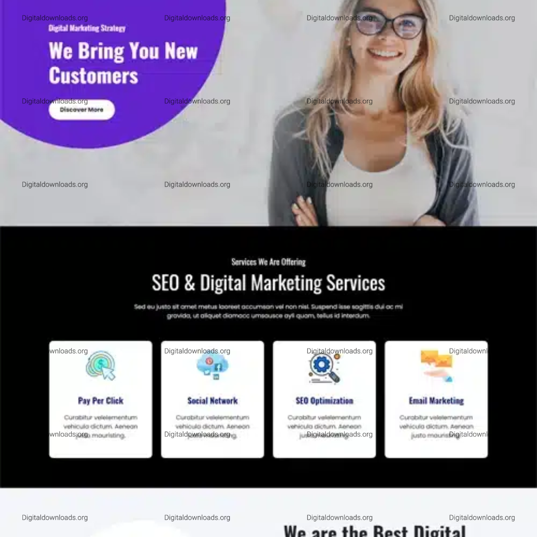 DigiSell FSE: Sophisticated Digital Marketing & eCommerce WordPress Theme
