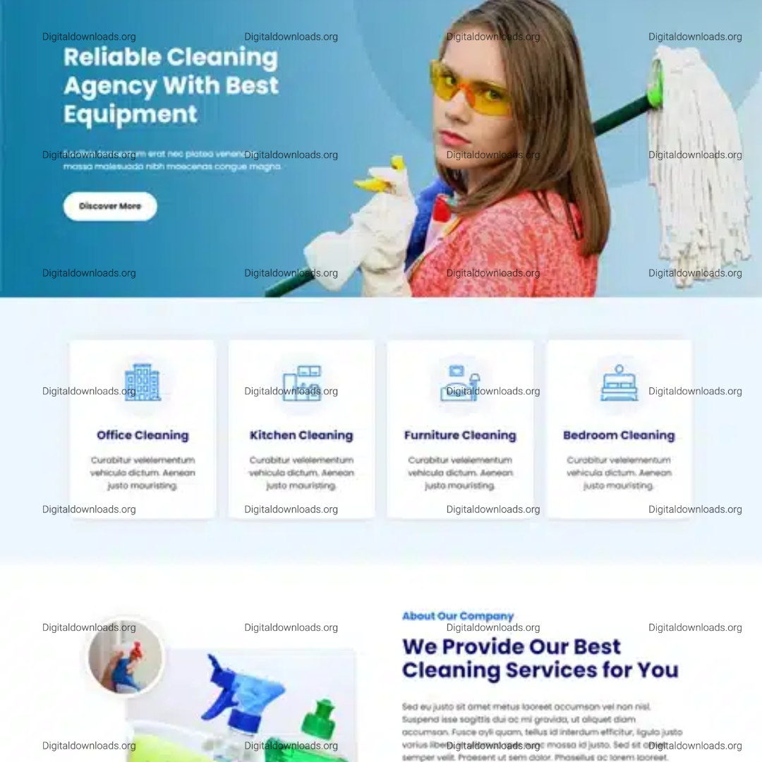 Cleanup FSE: Professional Cleaning & Maintenance WordPress Theme