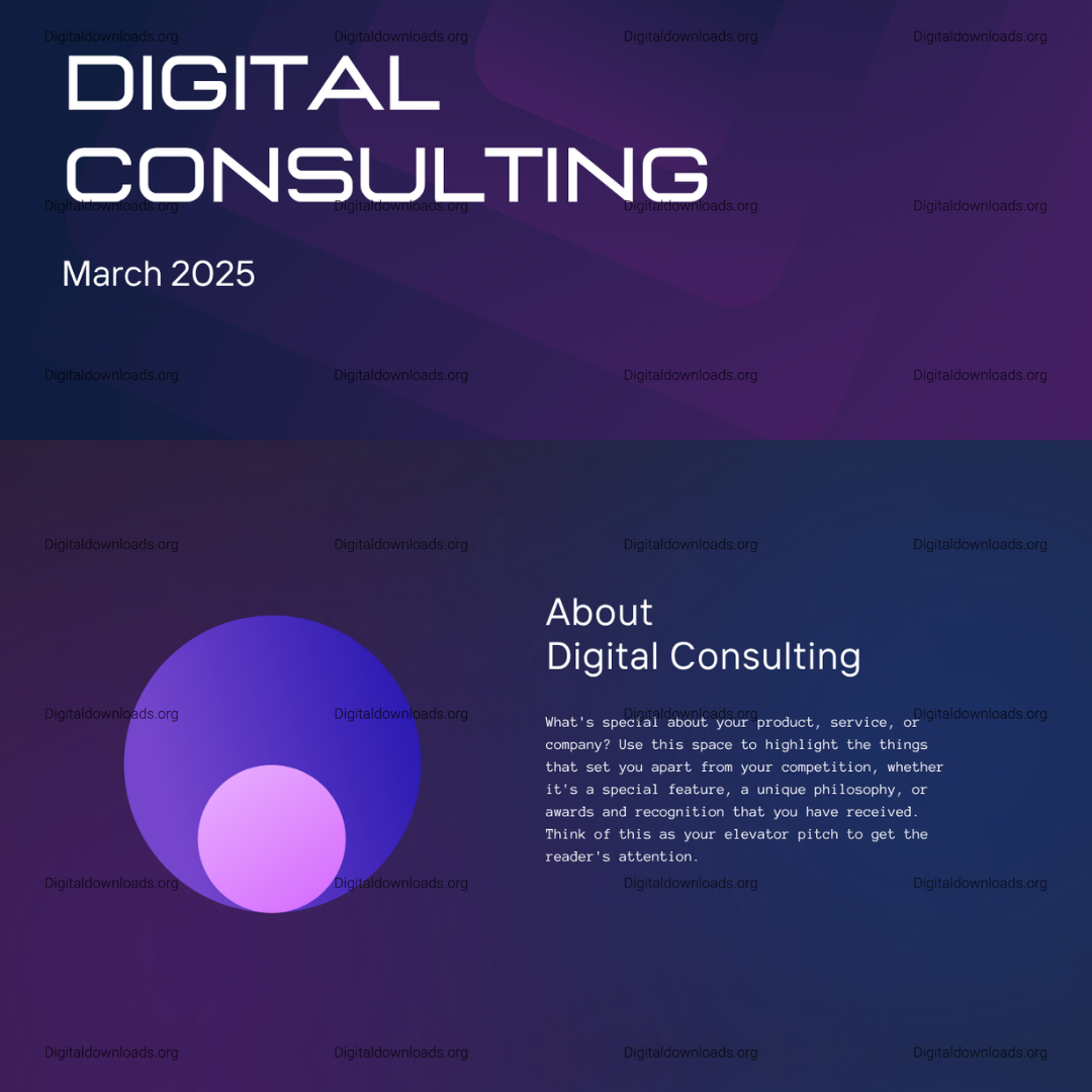 New Products and Services Business Website in Violet Dark Blue Neon Pink Gradient Tech Style Tamplate