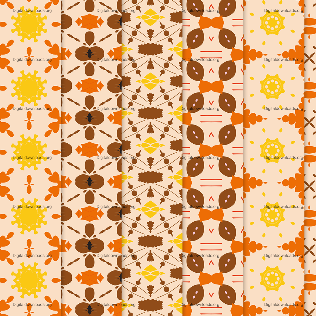 Seamless Pattern Set – Versatile Digital Design Pack
