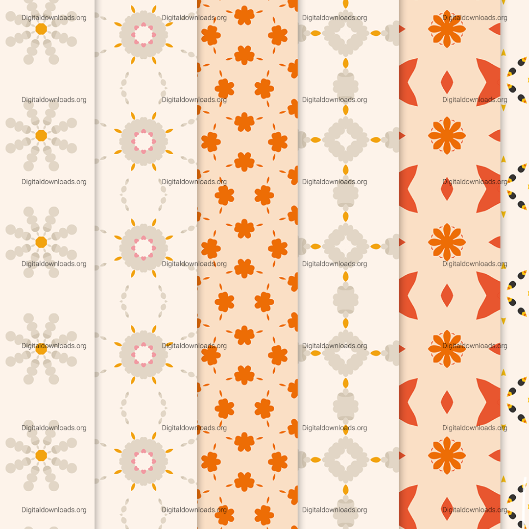 Seamless Pattern Set – Versatile Digital Collection