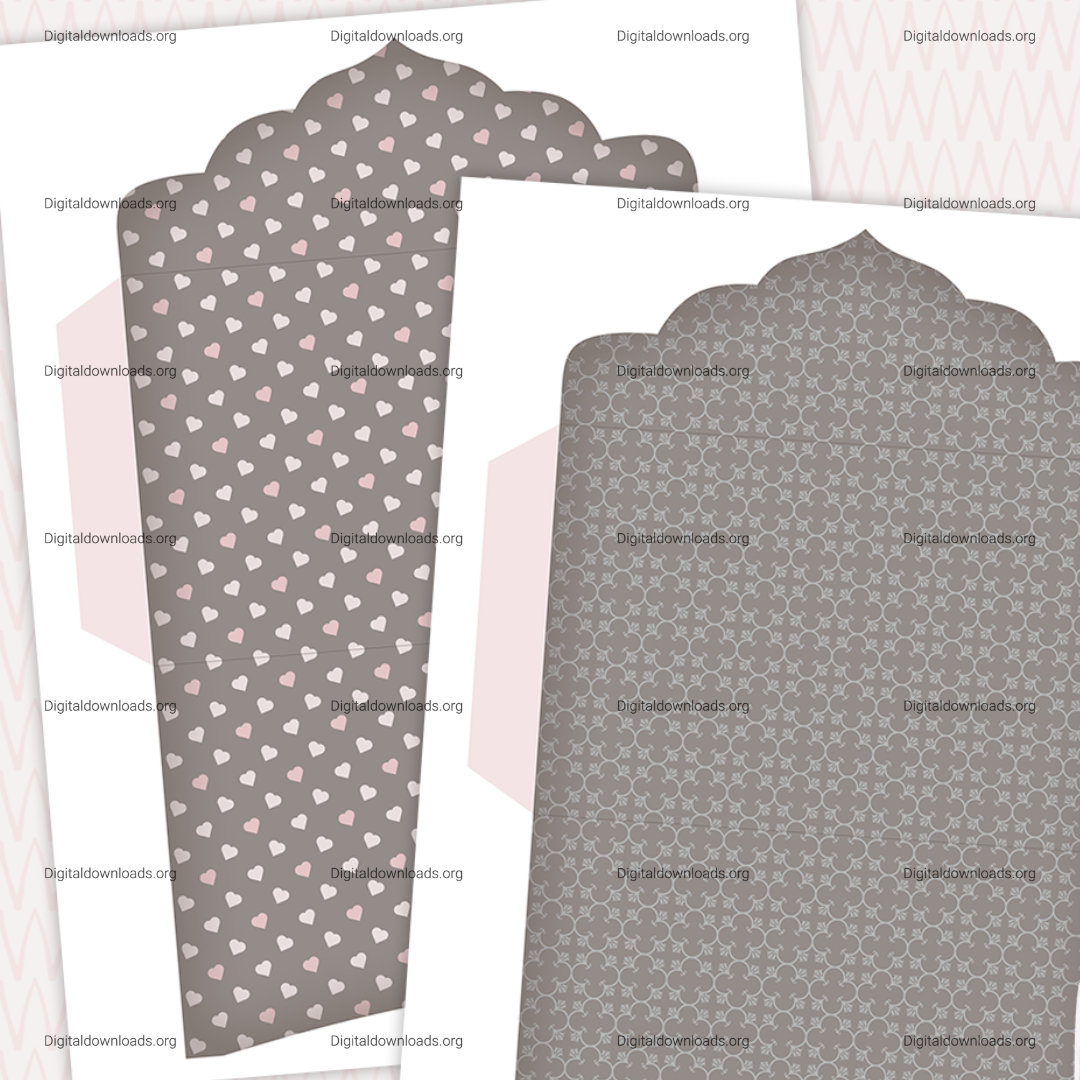 Printable Patterned Envelopes – Stylish DIY Envelope Templates for Invitations, Cards & Gifts