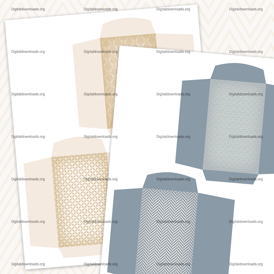Mini Envelope Printable – DIY Small Envelopes for Notes, Gifts & Crafts