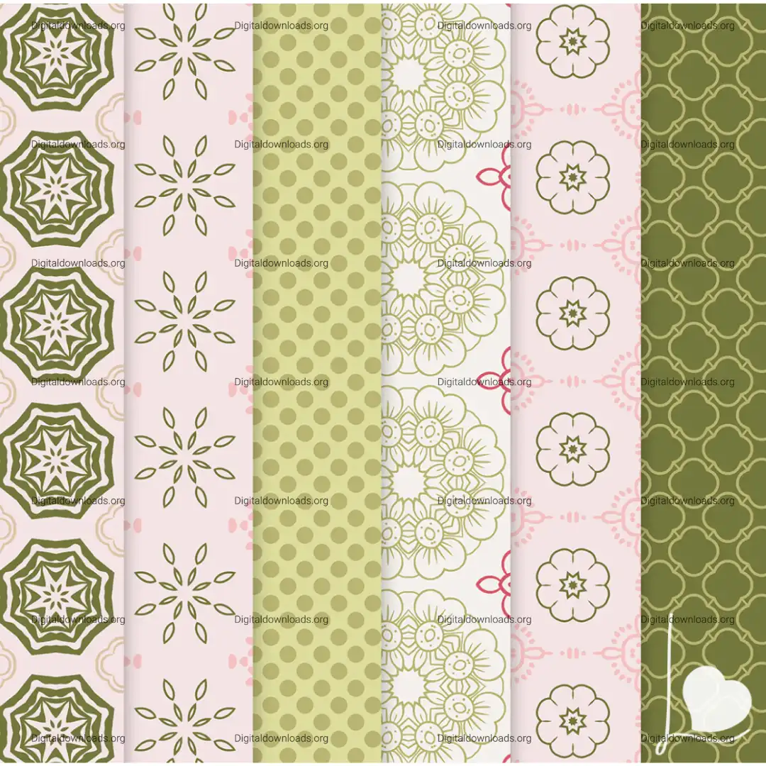 Digital Scrapbooking Papers Collection