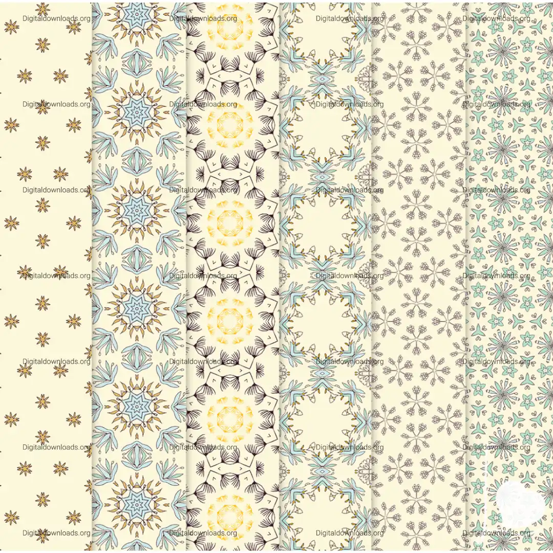 Seamless Abstract Geometric Patterns Download