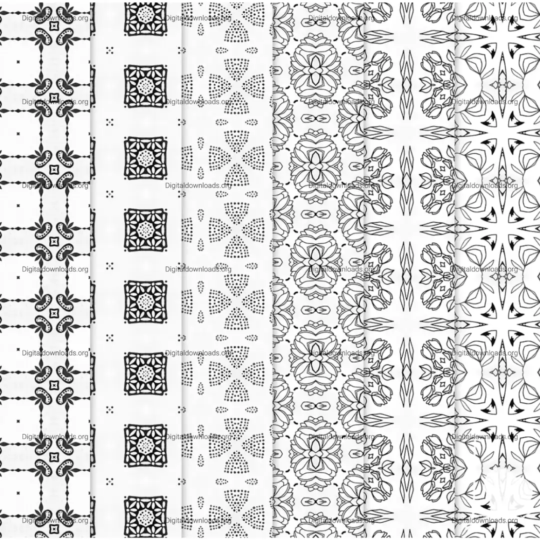 Spooky Halloween Seamless Patterns Collection