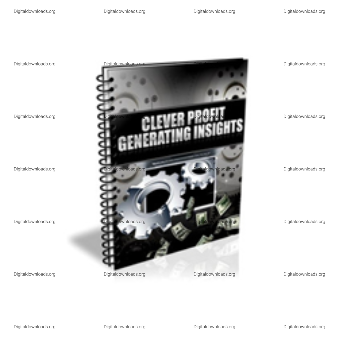 Clever Profit Generating Insights 2025 – Smart Business Strategies for Maximum Growth
